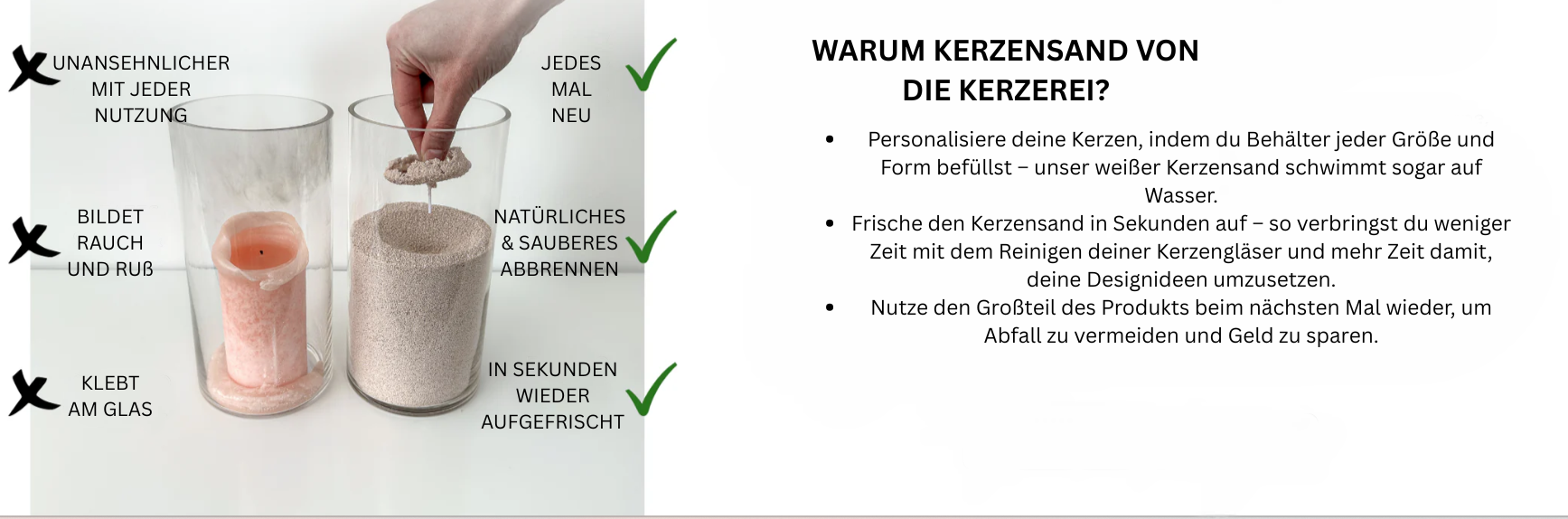Warum Kerzensand